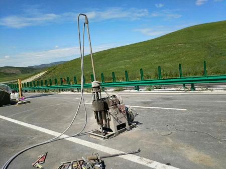 普定公路地基基础注浆加固